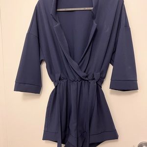 Classy blue jumpsuit